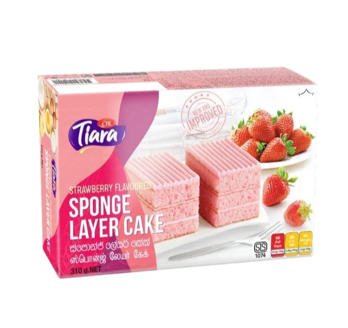 LAYER CAKE STREWBERRY- 310g