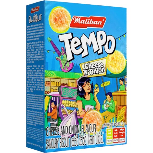 Maliban Tempo Cheese & Onion - 110g
